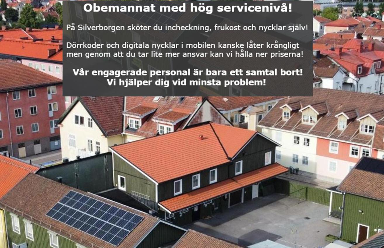 Hotell Silverborgen Sala Bagian luar foto