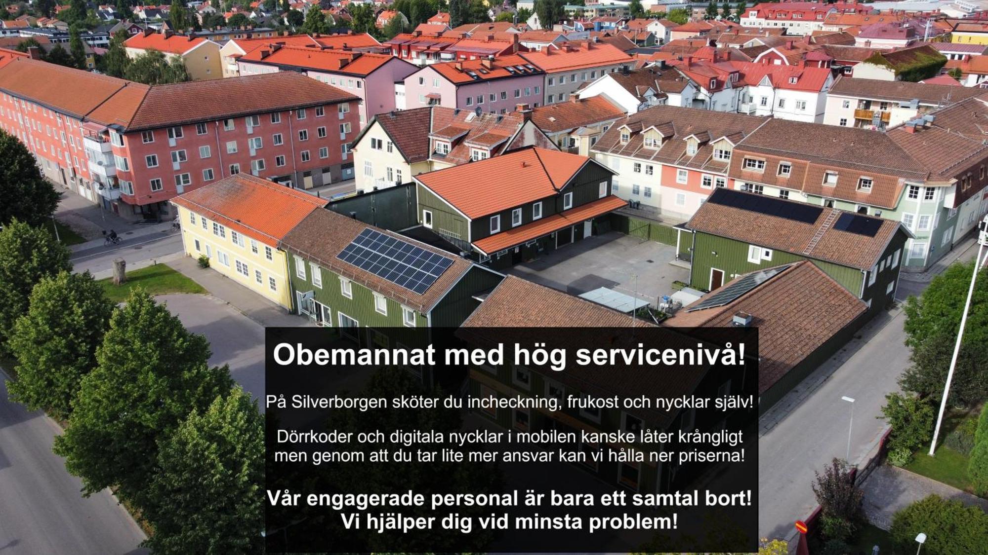 Hotell Silverborgen Sala Bagian luar foto